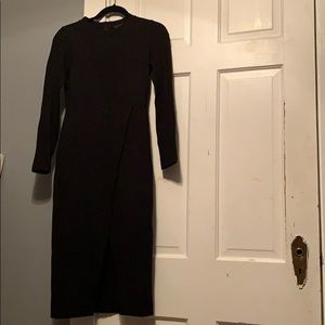 Zara Black Midi Dress